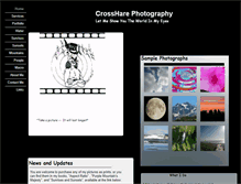 Tablet Screenshot of crossharephoto.com